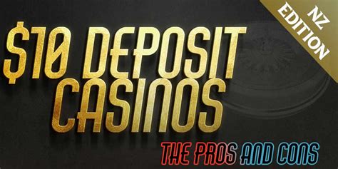 $10 Deposit Casinos [2023] .